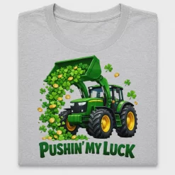 St Patrick's Day Tractor DTF Transfer