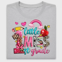 Little Miss 1st Grade DTF Transfer