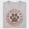 Stay Pawsitive Dog Mom DTF Transfer
