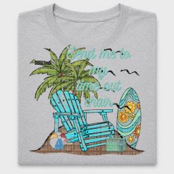 Beach Time Out Chair DTF Transfer