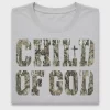Child of God Cross Camo DTF Transfer