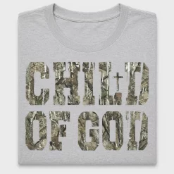 Child of God Cross Camo DTF Transfer