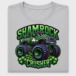 Shamrock Crusher Monster Truck DTF Transfer