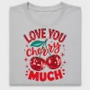 Love You Cherry Much DTF Transfer