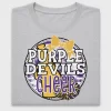 Purple Devils Cheer DTF Transfer
