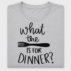 What the Fork Is for Dinner DTF Transfer