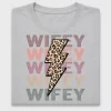 Wifey Leopard Lightning Bolt DTF Transfer