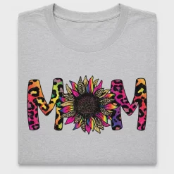 Leopard Mom Sunflower DTF Transfer
