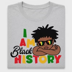 I Am Black History DTF Transfer for Shirts