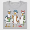 Back to School Goose DTF Transfer