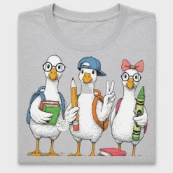 Back to School Goose DTF Transfer