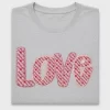 Faux Yarn Crochet Love DTF Transfer