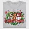 Christmas Crew Polar Bear Reindeer Snowman DTF Transfer