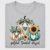 Grateful Thankful Blessed Pumpkin DTF Transfer