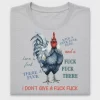Funny Rooster DTF Transfer