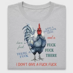 Funny Rooster DTF Transfer