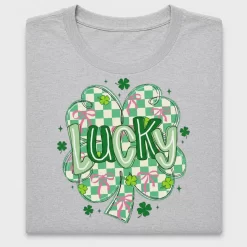 Lucky Shamrock Retro DTF Transfer
