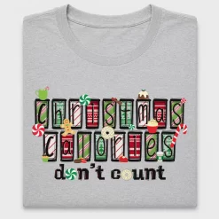 Christmas Calories Don't Count DTF Transfer
