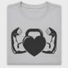 Strong Heart Dumbbell DTF Transfer