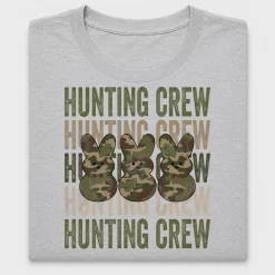 Hunting Crew Camo Bunny DTF Transfer