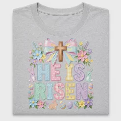 He Is Risen Easter DTF Transfer