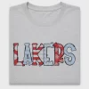 Lakers Doodle DTF Transfer
