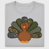Camo Turkey Thanksgiving DTF Transfer