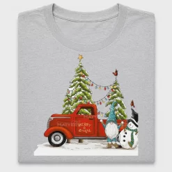 Christmas Truck Gnome DTF Transfer