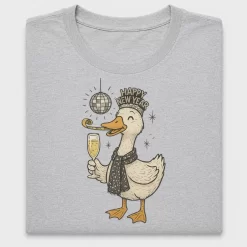 Retro New Year's Eve Goose DTF Transfer