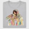 Watercolor Faith Woman DTF Transfer