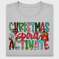 Christmas Spirit Activate DTF Transfer