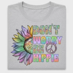 Boho Sunflower Don't Worry DTF Transfer
