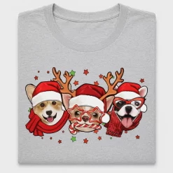 Christmas Dogs DTF Transfer
