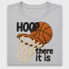 Hoop There It Is Basketball DTF Transfer