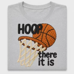 Hoop There It Is Basketball DTF Transfer