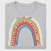 Retro Choose Joy Rainbow DTF Transfer