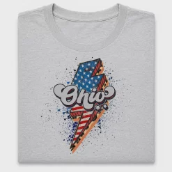 Retro Ohio Patriotic DTF Transfer