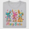 Latch Hook Easter Bunny DTF Transfer