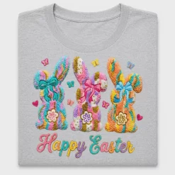 Latch Hook Easter Bunny DTF Transfer