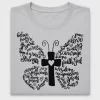 Christian Butterfly Cross DTF Transfer