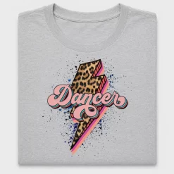 Retro Dancer Lightning Bolt DTF Transfer