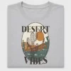 Retro Desert Vibes Cactus DTF Transfer