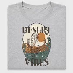 Retro Desert Vibes Cactus DTF Transfer