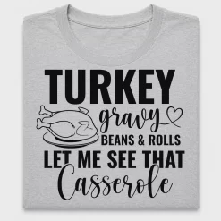 Thanksgiving Turkey Gravy DTF Transfer