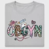 OB GYN Nurse DTF Transfer Design