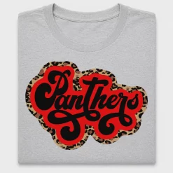 Retro Panthers Team Name DTF Transfer