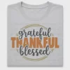 Grateful Thankful Blessed DTF Transfer