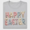 Happy Easter Faux Yarn DTF Transfer