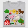 Farmyard Animals DTF Transfer