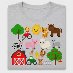 Farmyard Animals DTF Transfer